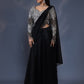 Embroidered Blouse With Draped Saree