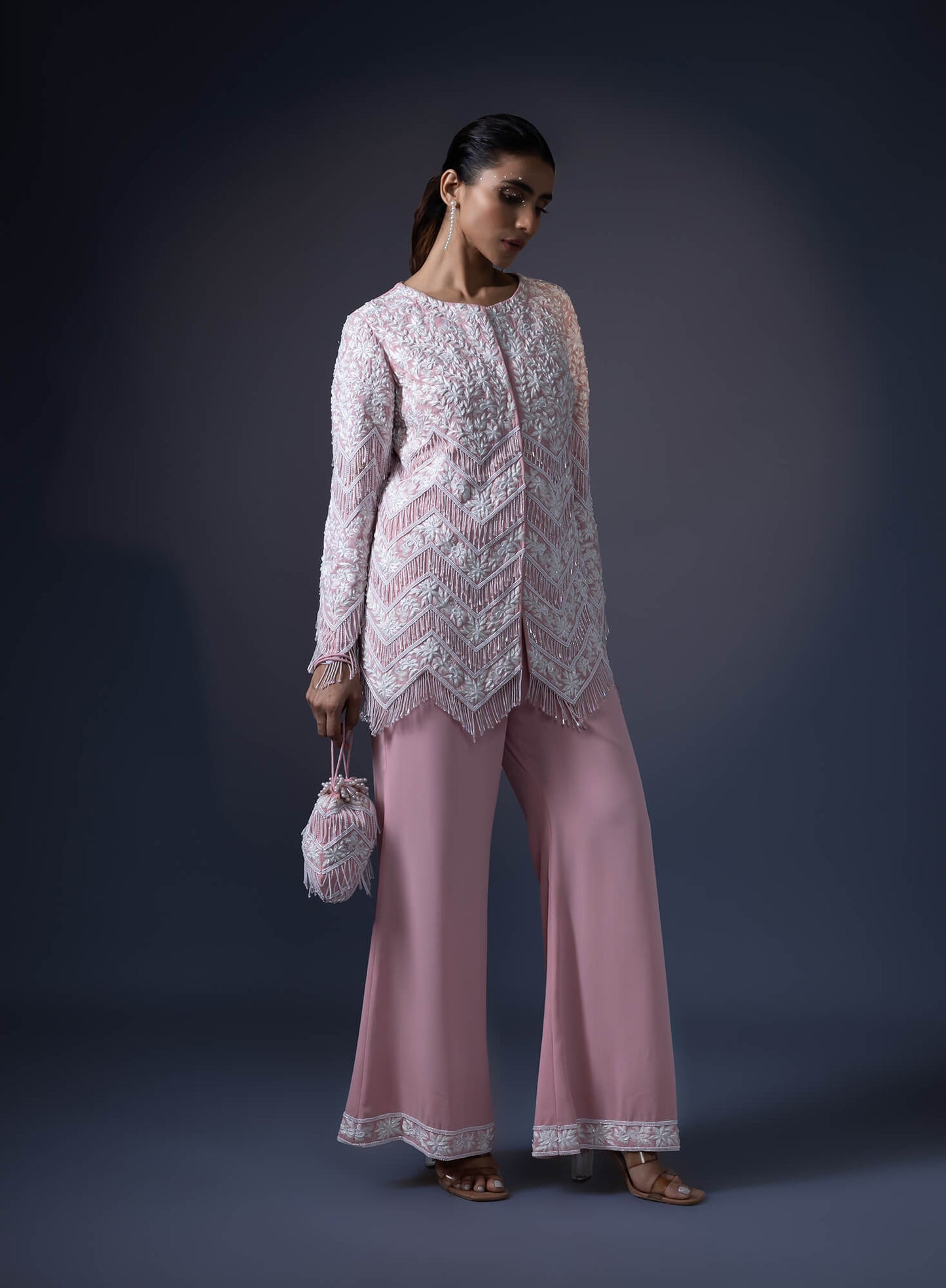 Tassel Jacket with flared Pants