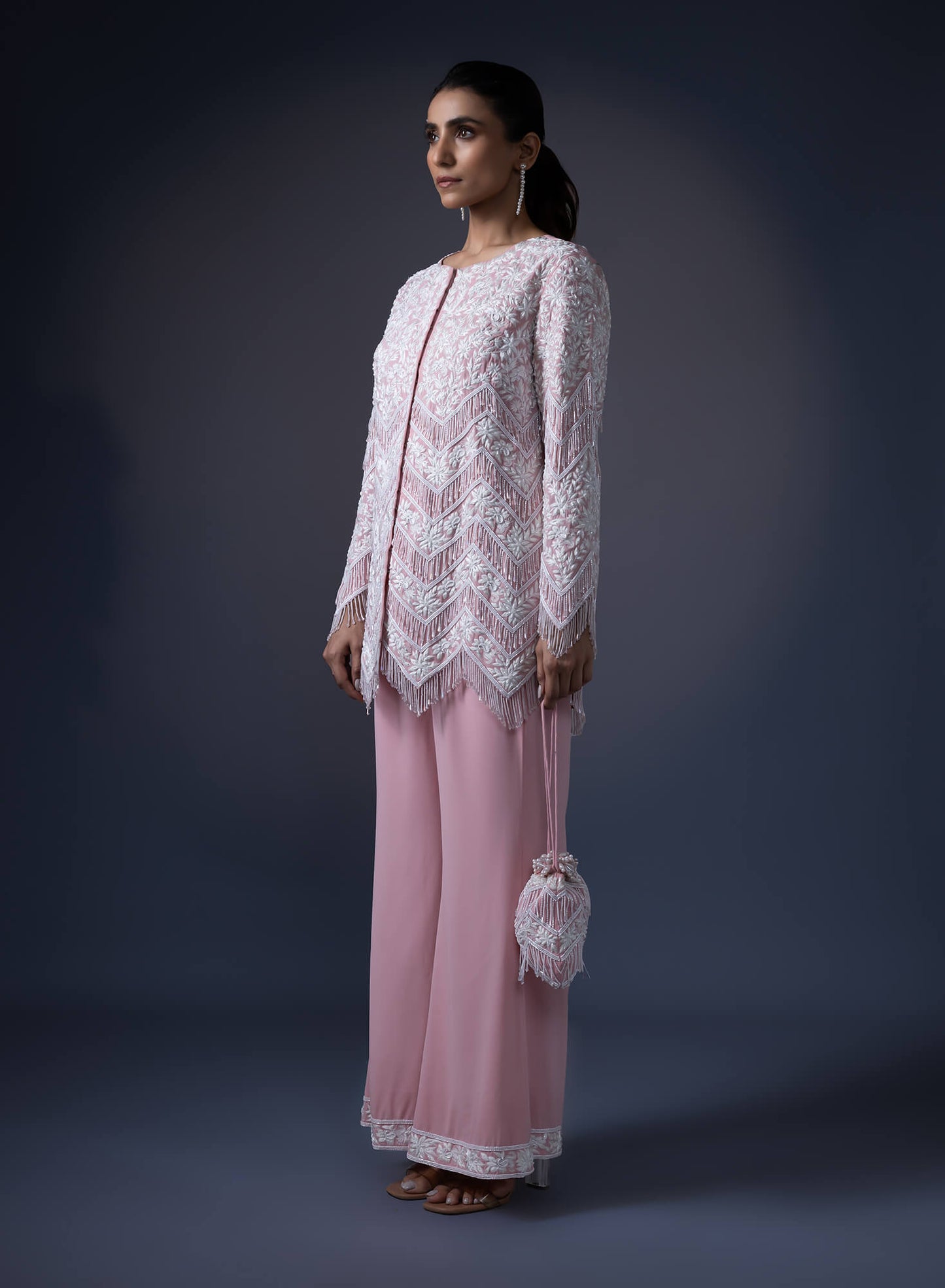 Tassel Jacket with flared Pants