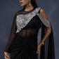 Drape Corset Saree Gown